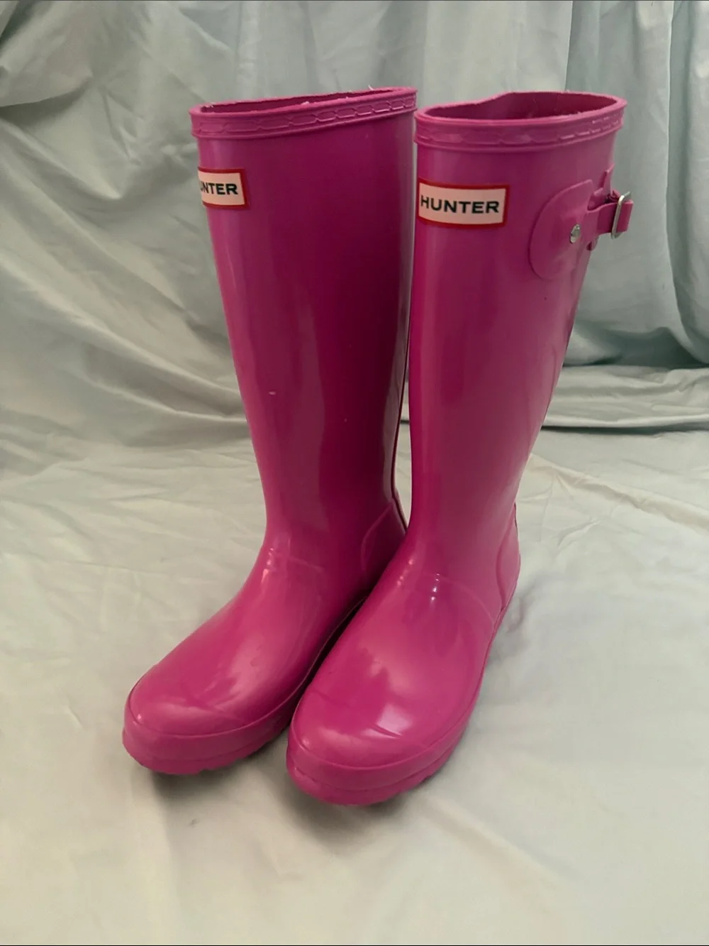 Hunter Hot Pink Women's Tall Rain Boots